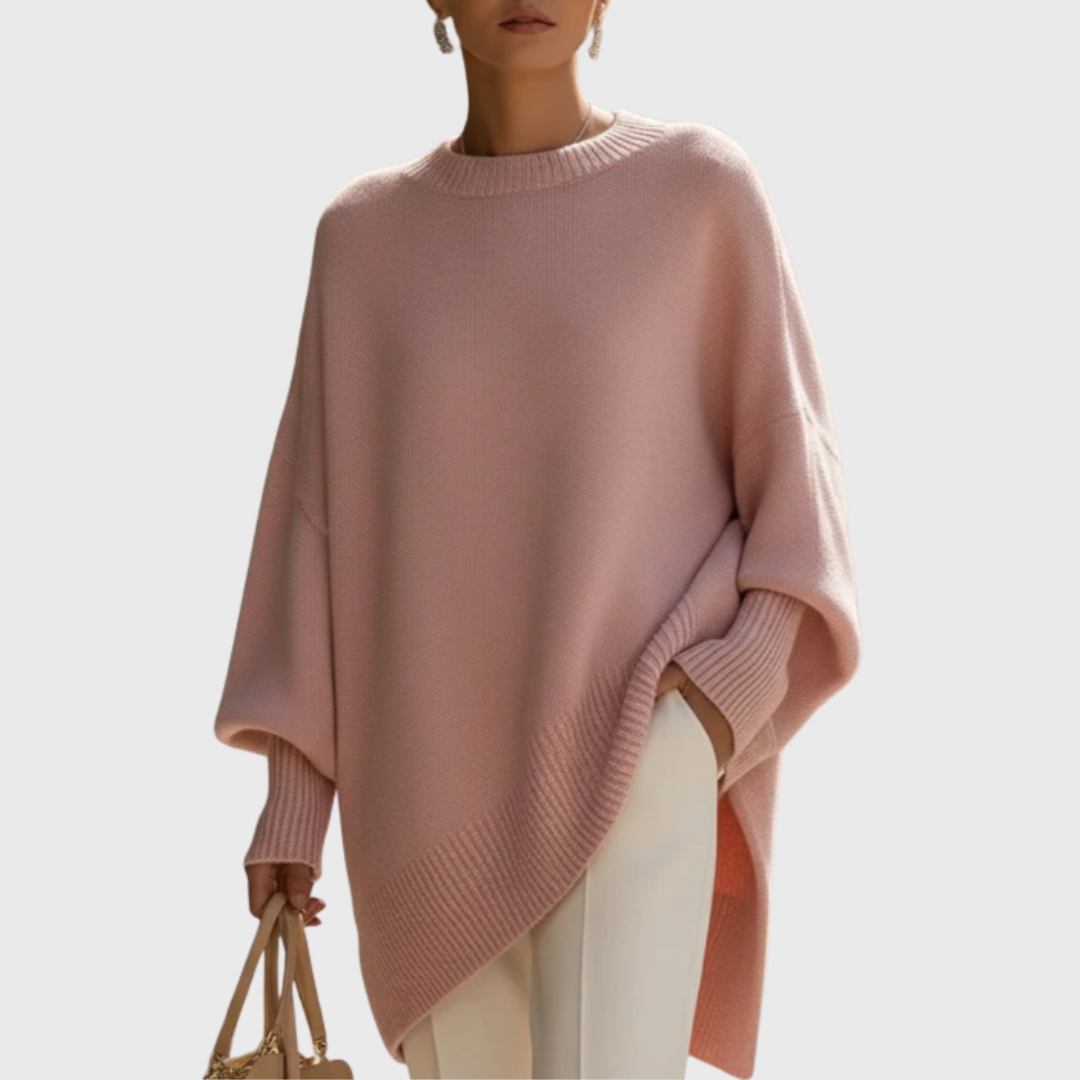 Livia | Poncho-Pullover Oversize
