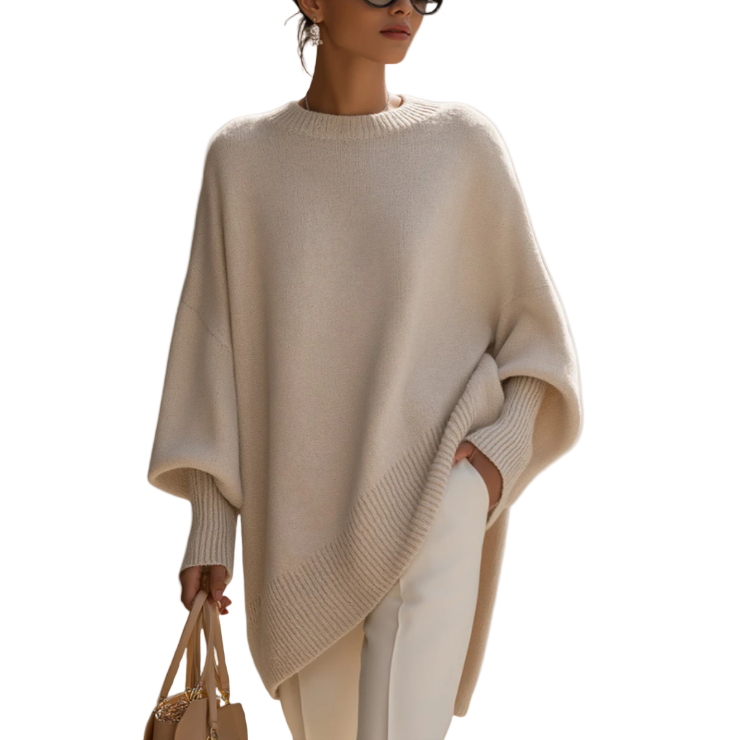 Livia | Poncho-Pullover Oversize