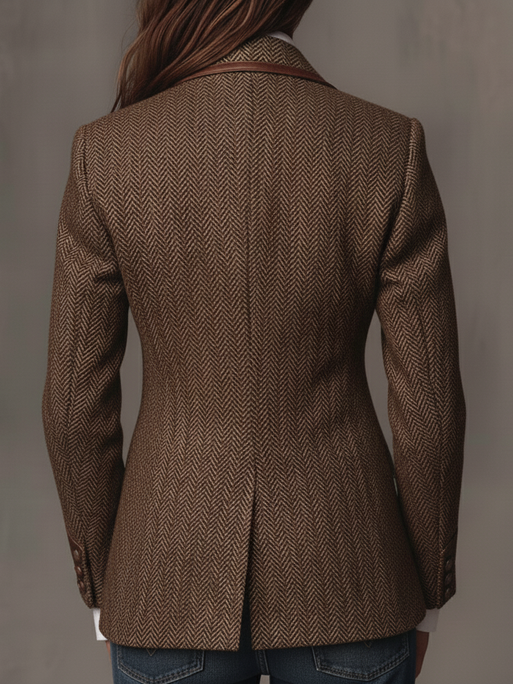 Gisèle | Blazer Chevron Estructurado