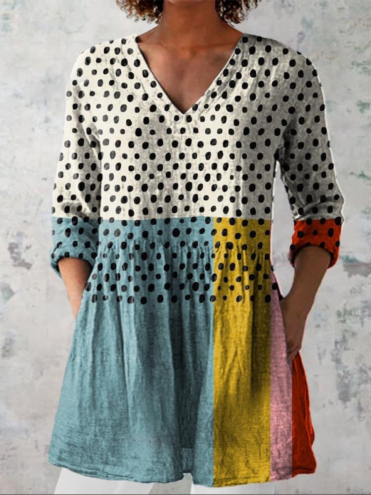 Chloe | Blusa Larga con Escote en V