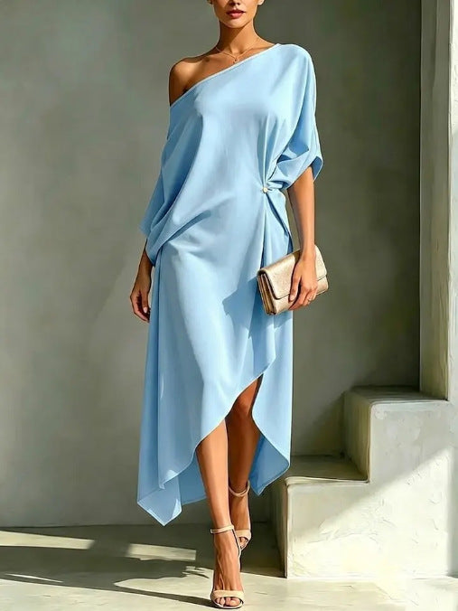 Camila – Vestido Asimétrico Elegante