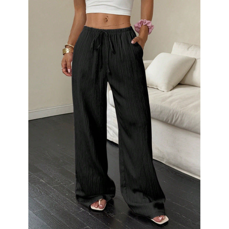 Marina | Pantalón Ancho Ligero