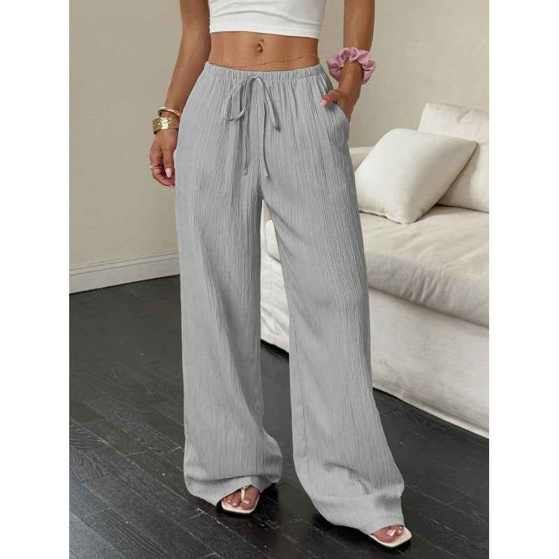 Marina | Pantalón Ancho Ligero