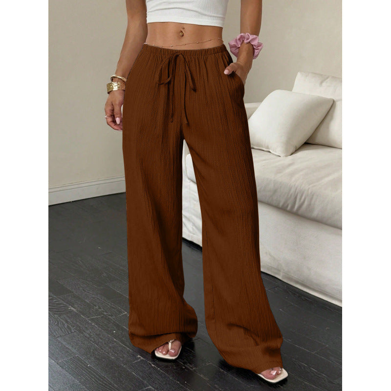 Marina | Pantalón Ancho Ligero