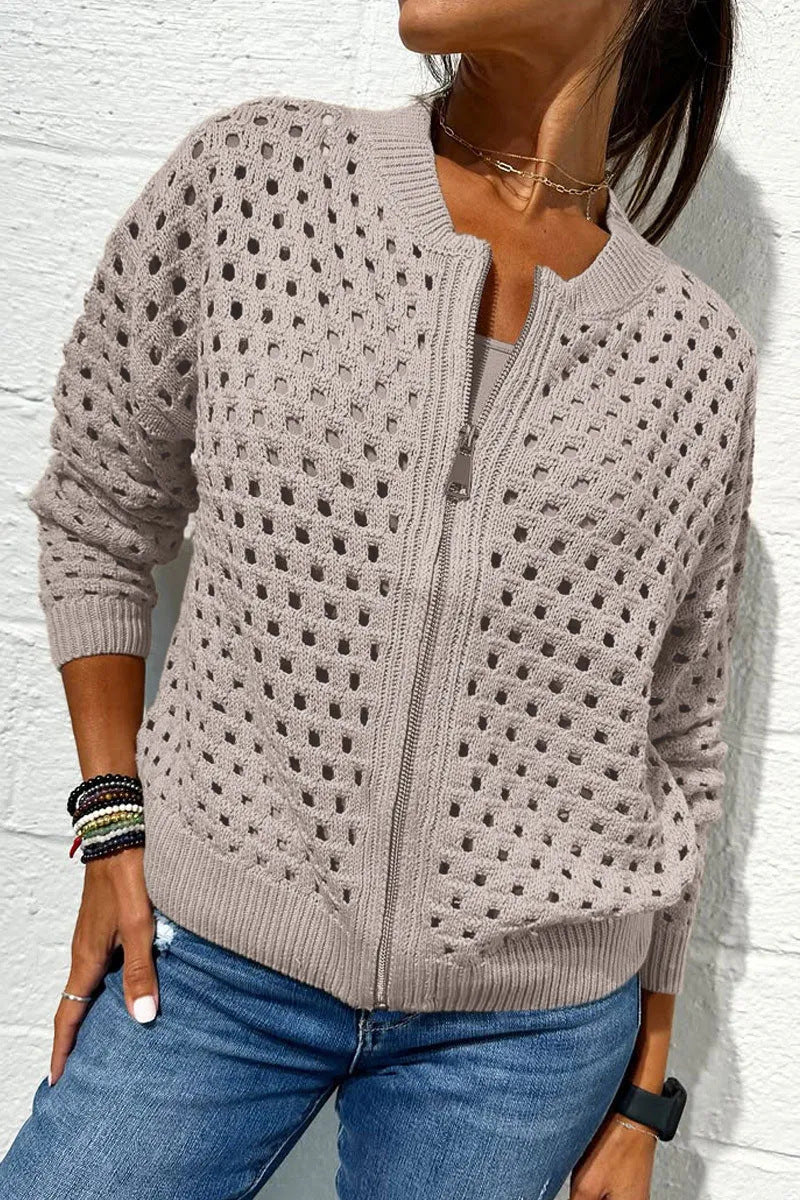 Constance | Cardigán de punto premium