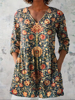 Chloe | Blusa Larga con Escote en V
