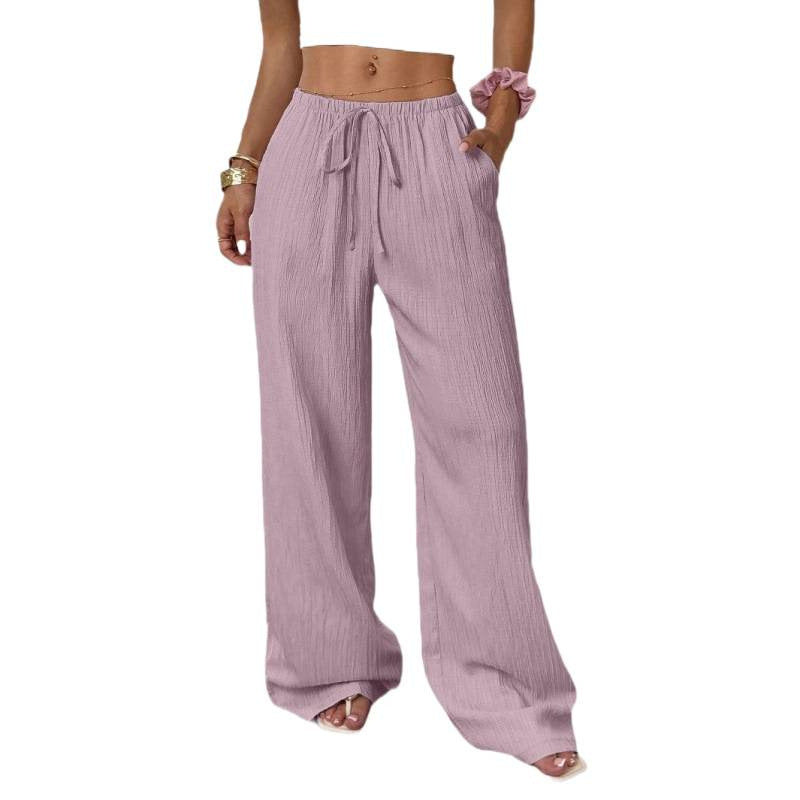 Marina | Pantalón Ancho Ligero