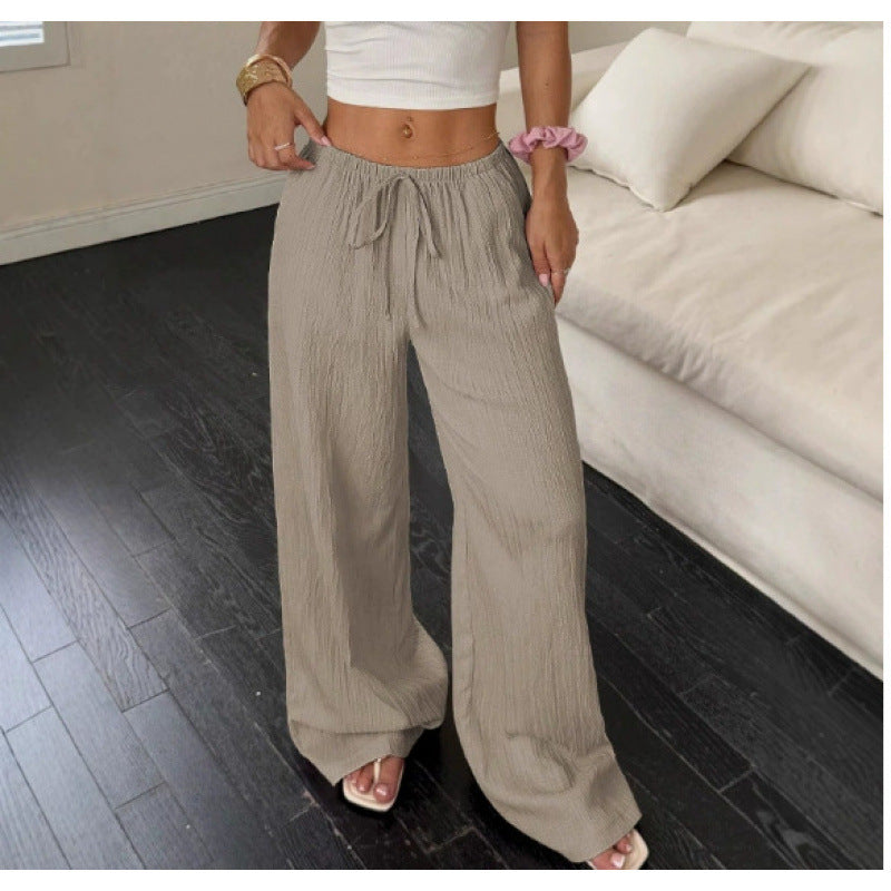 Marina | Pantalón Ancho Ligero