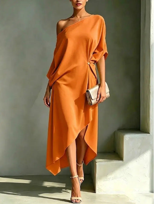 Camila – Vestido Asimétrico Elegante