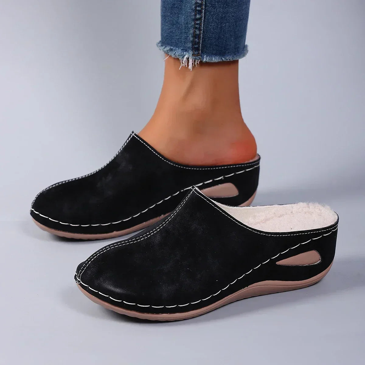 Élise | Zapatillas Ortopédicas Cálidas para el Confort Diario