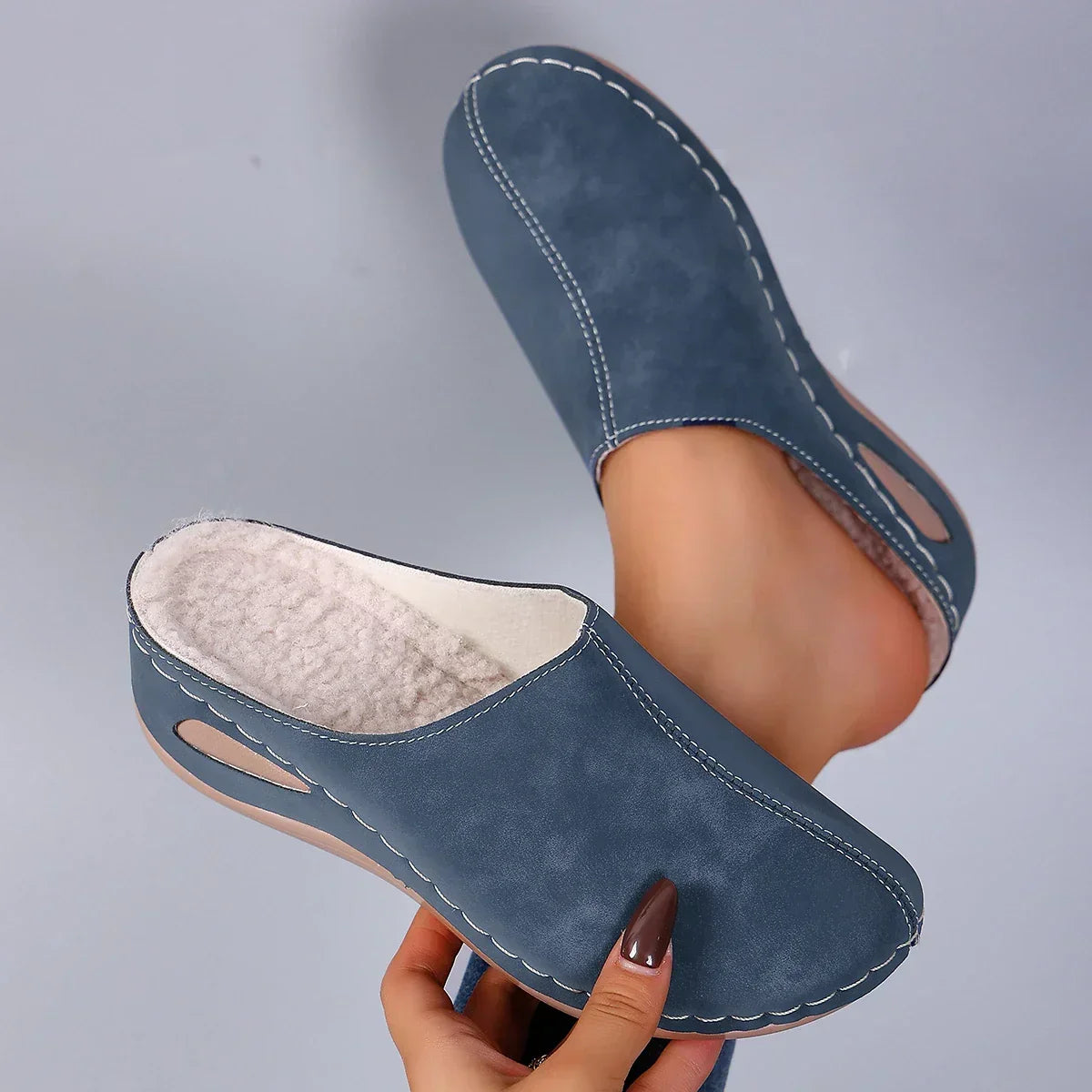 Élise | Zapatillas Ortopédicas Cálidas para el Confort Diario