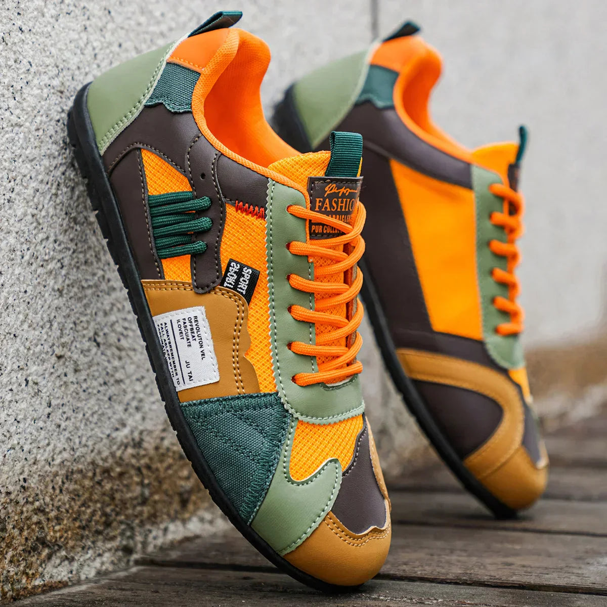 Giovanni | Zapatillas retro de colores