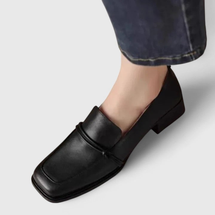 MICHÈLE | MOCASINES DE PUNTA CUADRADA