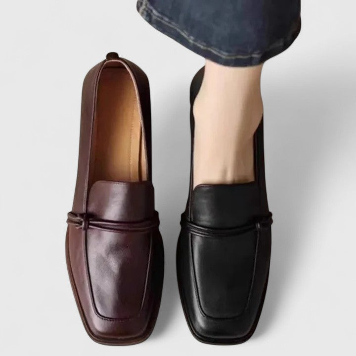 Mirella | Mocasines de Punta Cuadrada