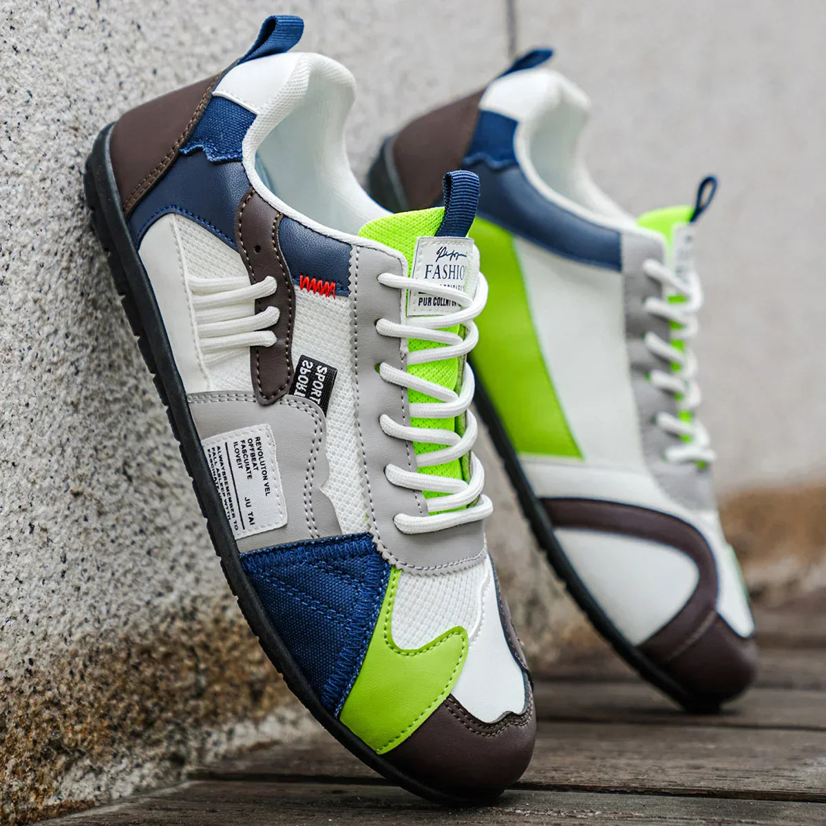 Giovanni | Zapatillas retro de colores