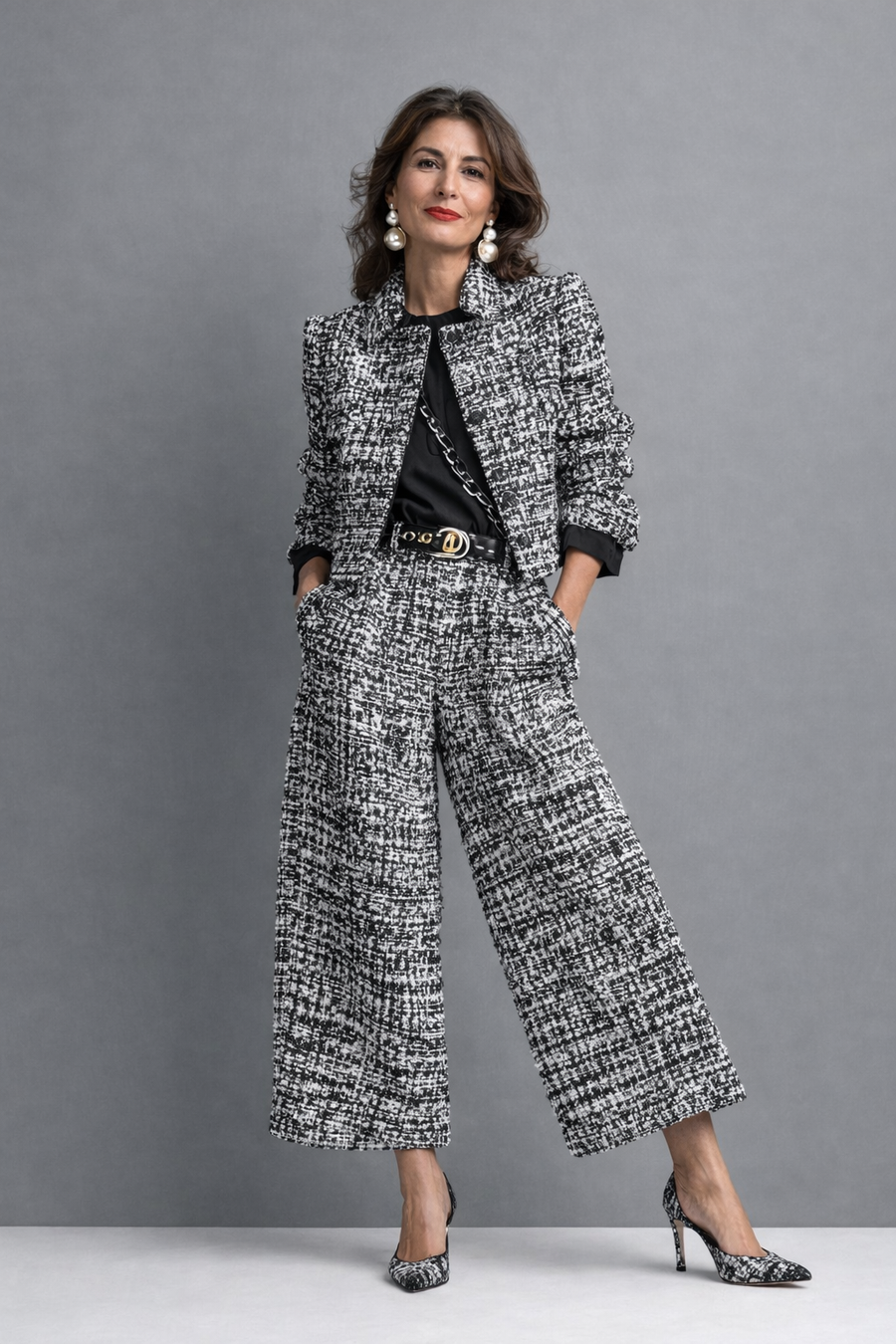 Milena | Conjunto Completo de Mujer en Tweed