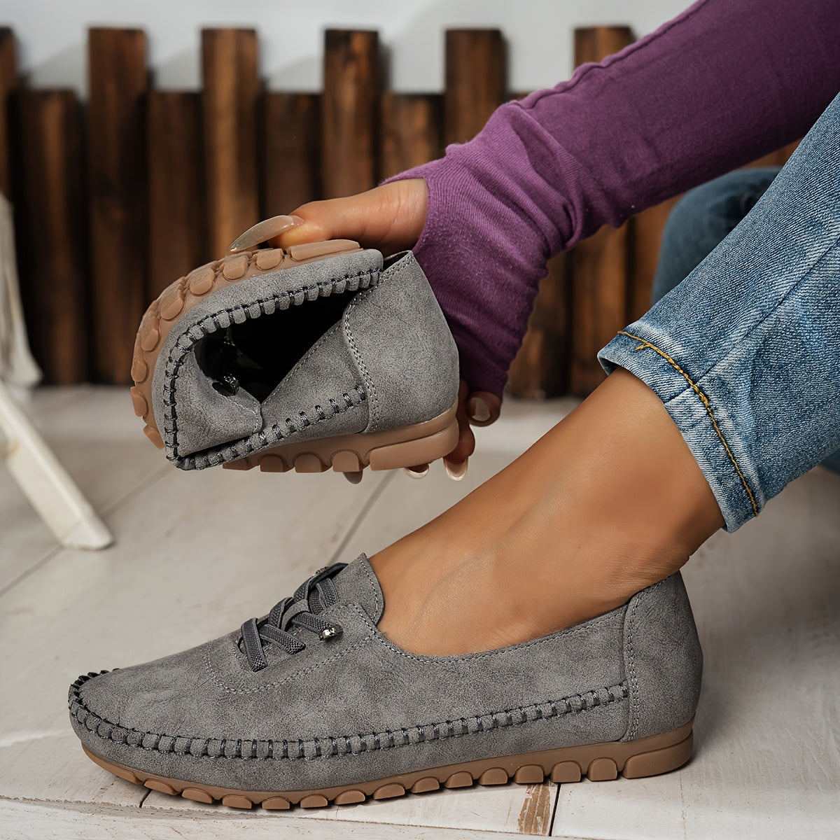 Lourdes | Mocasines Suaves con Soporte