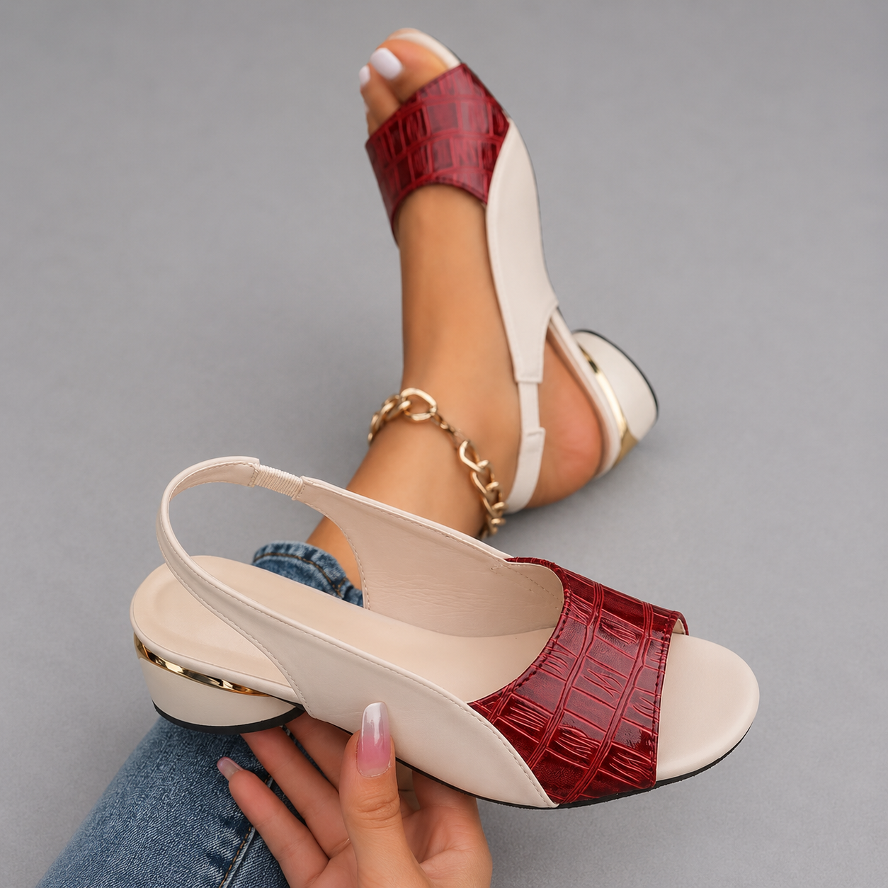 Gloria | Sandalias ortopédicas elegantes