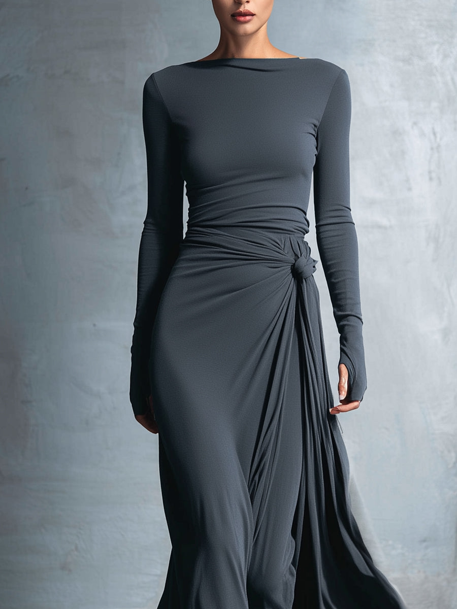MAIA | Vestido Maxi Elegante y Fluido