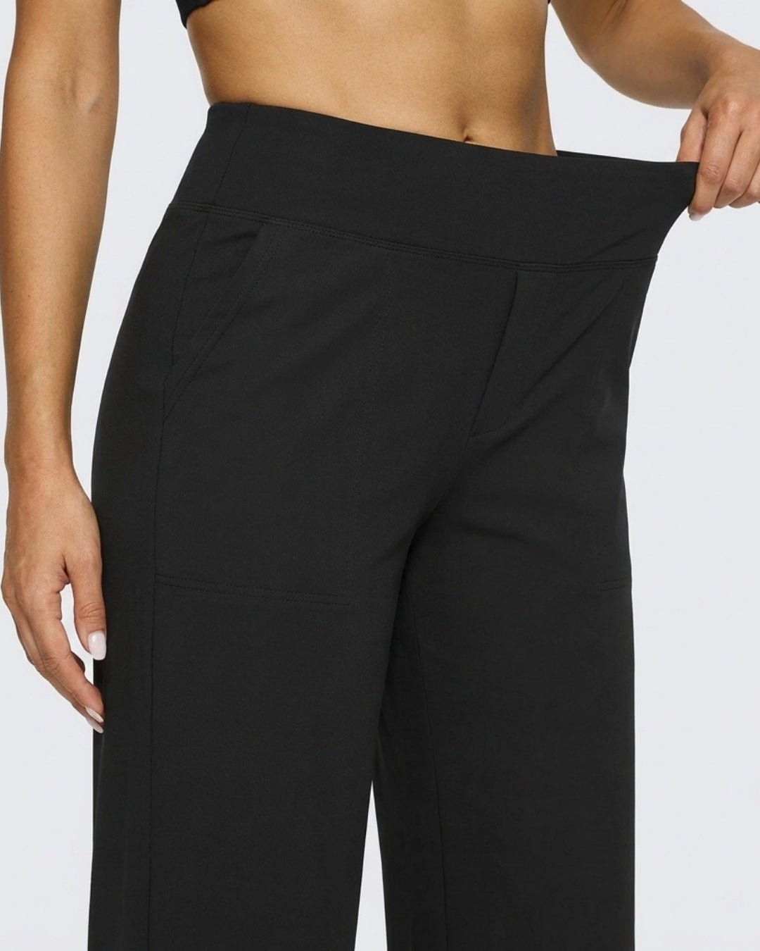 Pantalones Casual Flex Nero