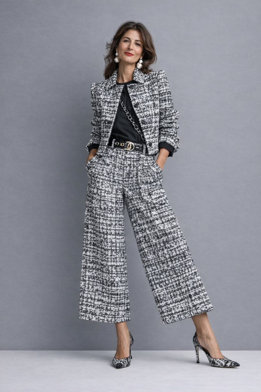 Milena | Conjunto Completo de Mujer en Tweed