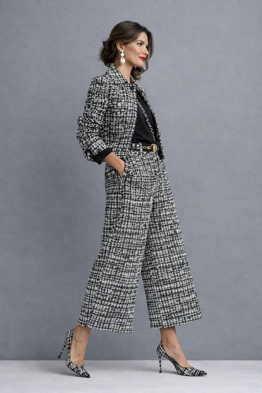 Milena | Conjunto Completo de Mujer en Tweed