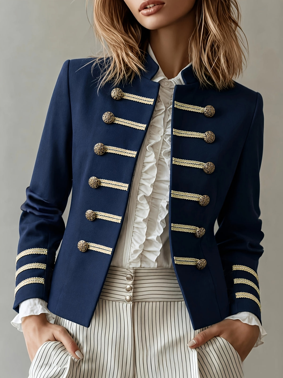 Victoria | Chaqueta Corta Militar