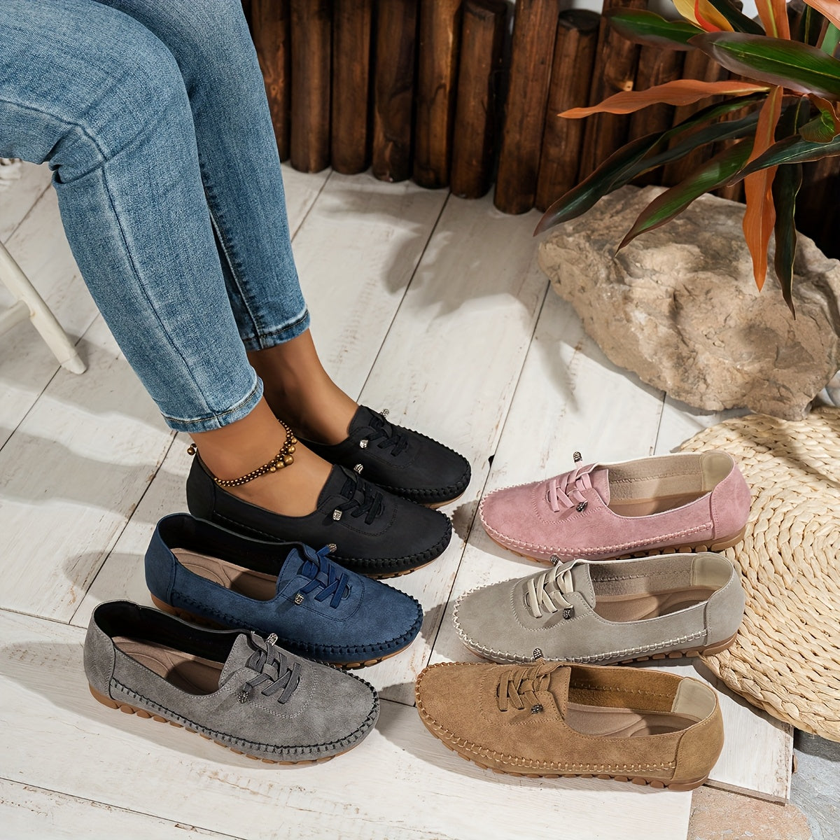 Lourdes | Mocasines Suaves con Soporte