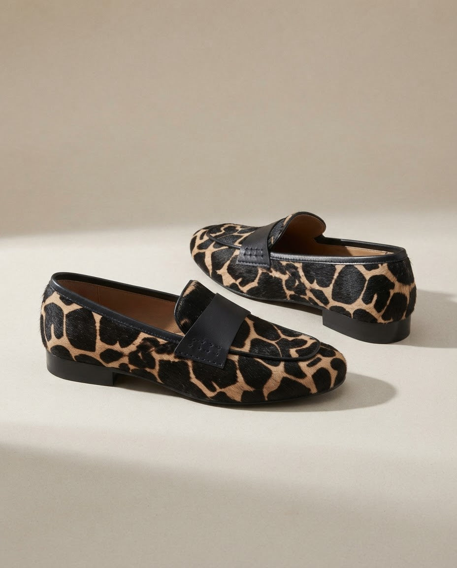 Lola | Mocasín Jirafa Albaricoque
