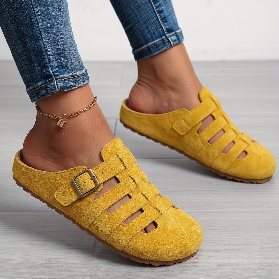 Clara | Sandalias Mules Confortables sin Cierre