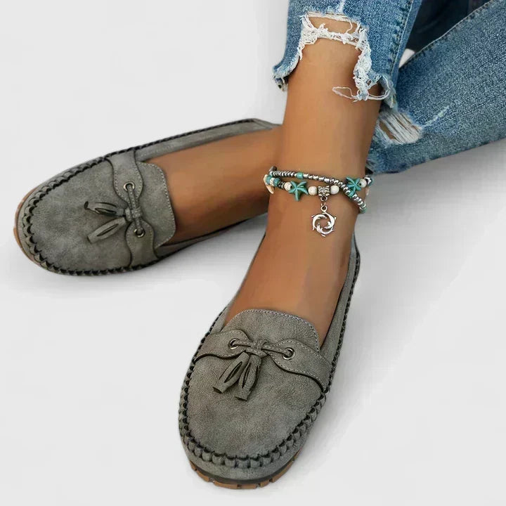 MARIA | Mocasines con Lazo