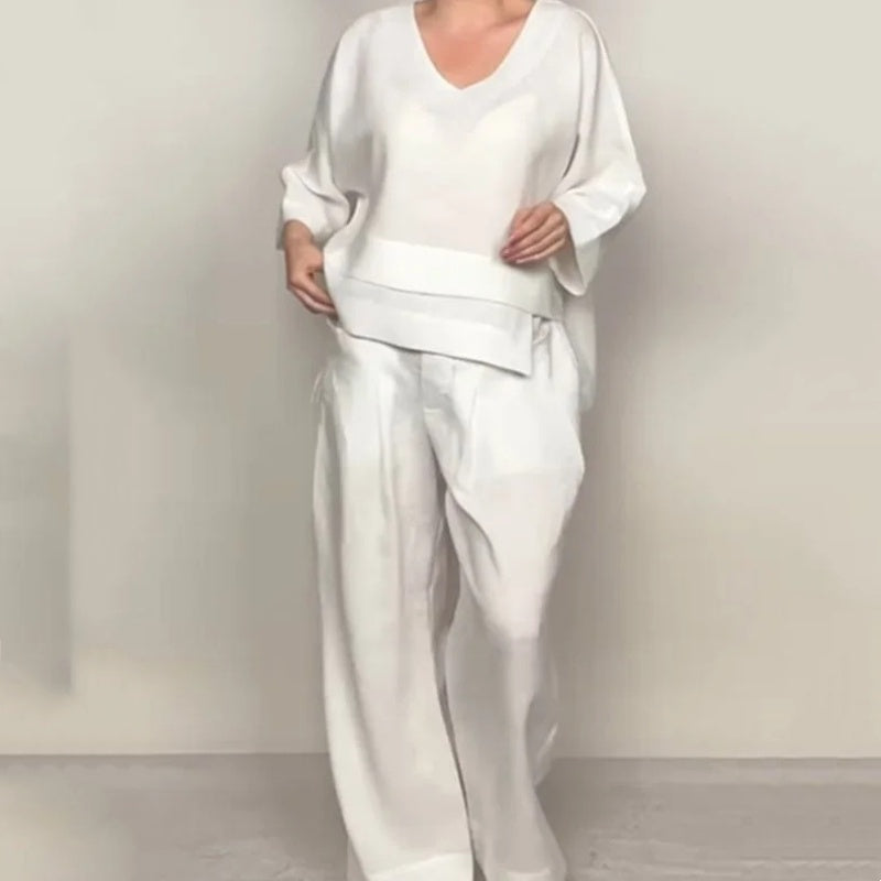 Noa | Conjunto Minimalista Amplio en Dos Piezas