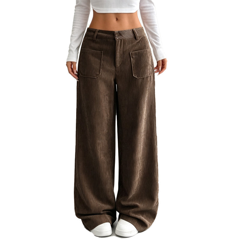 Irene | Pantalón de Pana Ancho