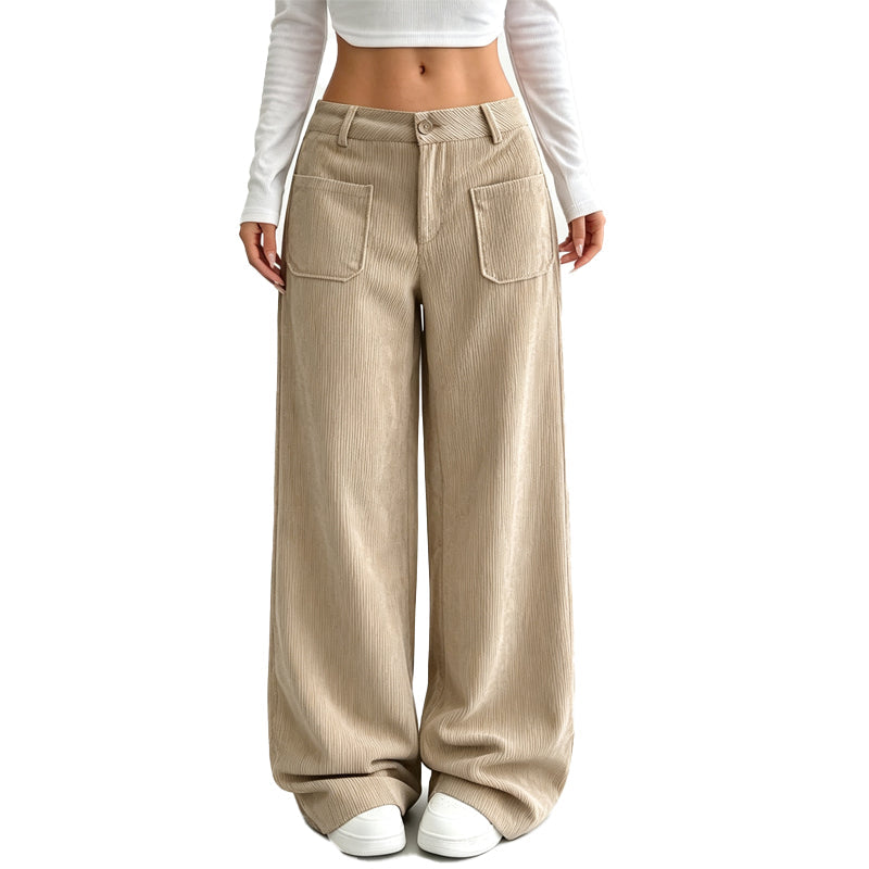 Irene | Pantalón de Pana Ancho