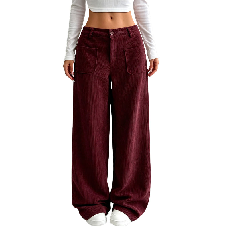 Irene | Pantalón de Pana Ancho