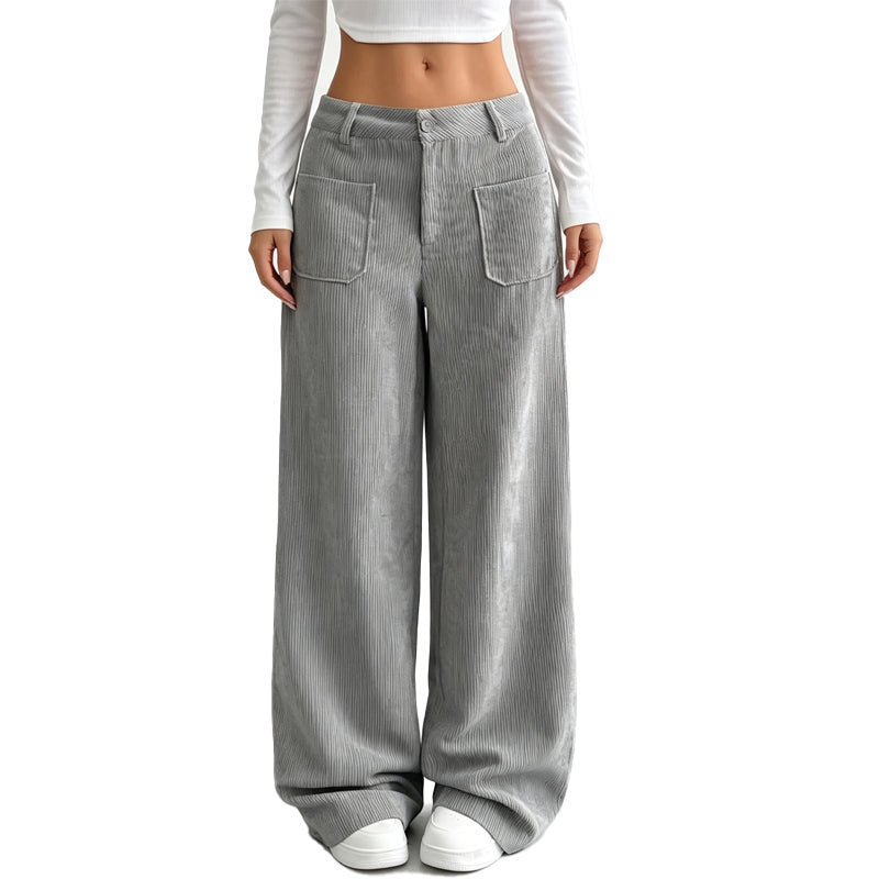 Irene | Pantalón de Pana Ancho