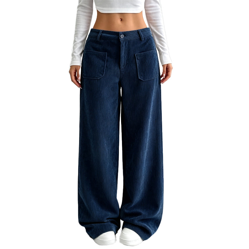 Irene | Pantalón de Pana Ancho