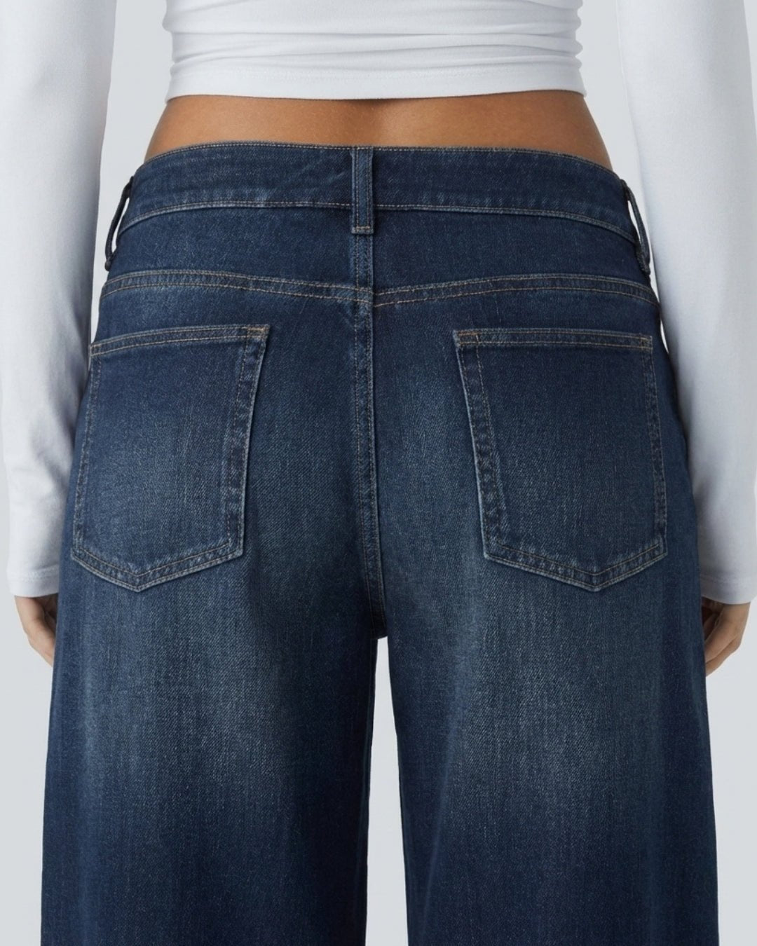 Jeans Urbanos Azul Oscuro