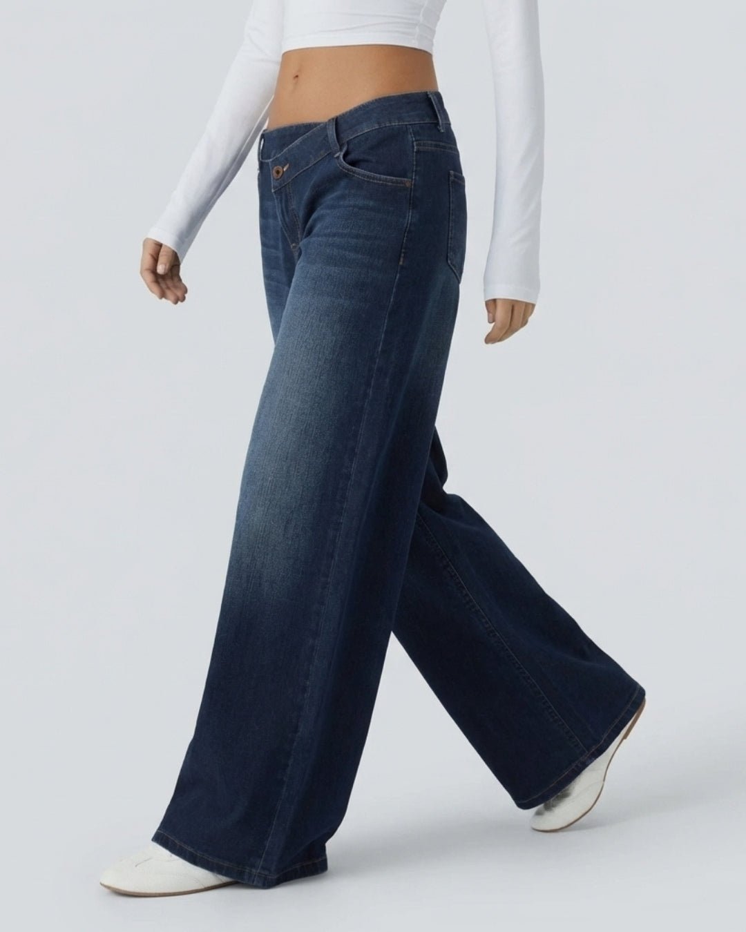 Jeans Urbanos Azul Oscuro