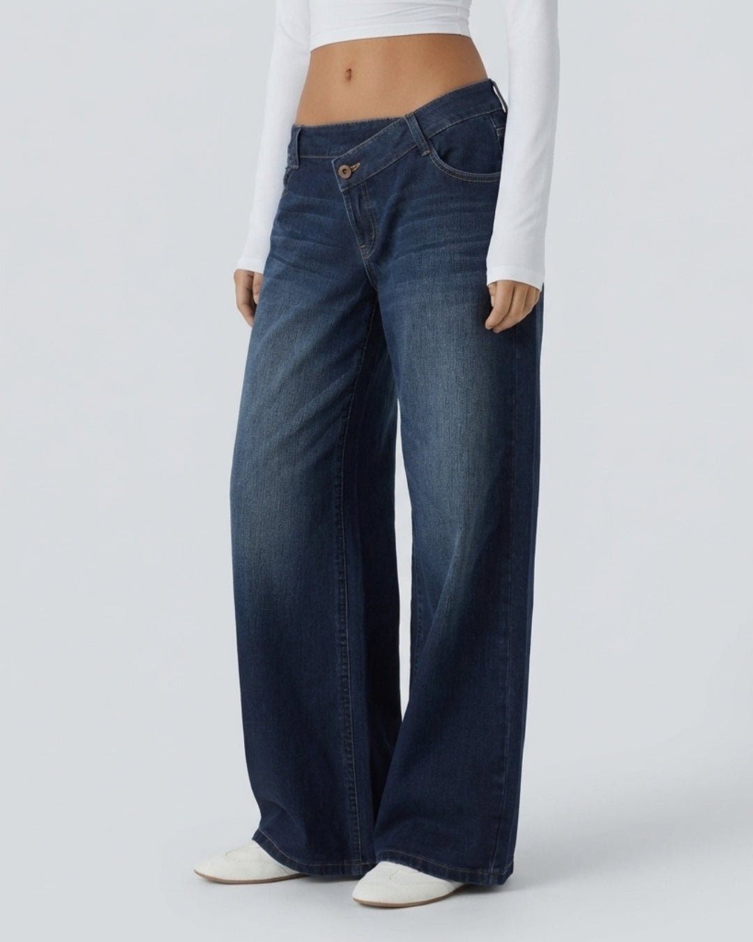 Jeans Urbanos Azul Oscuro