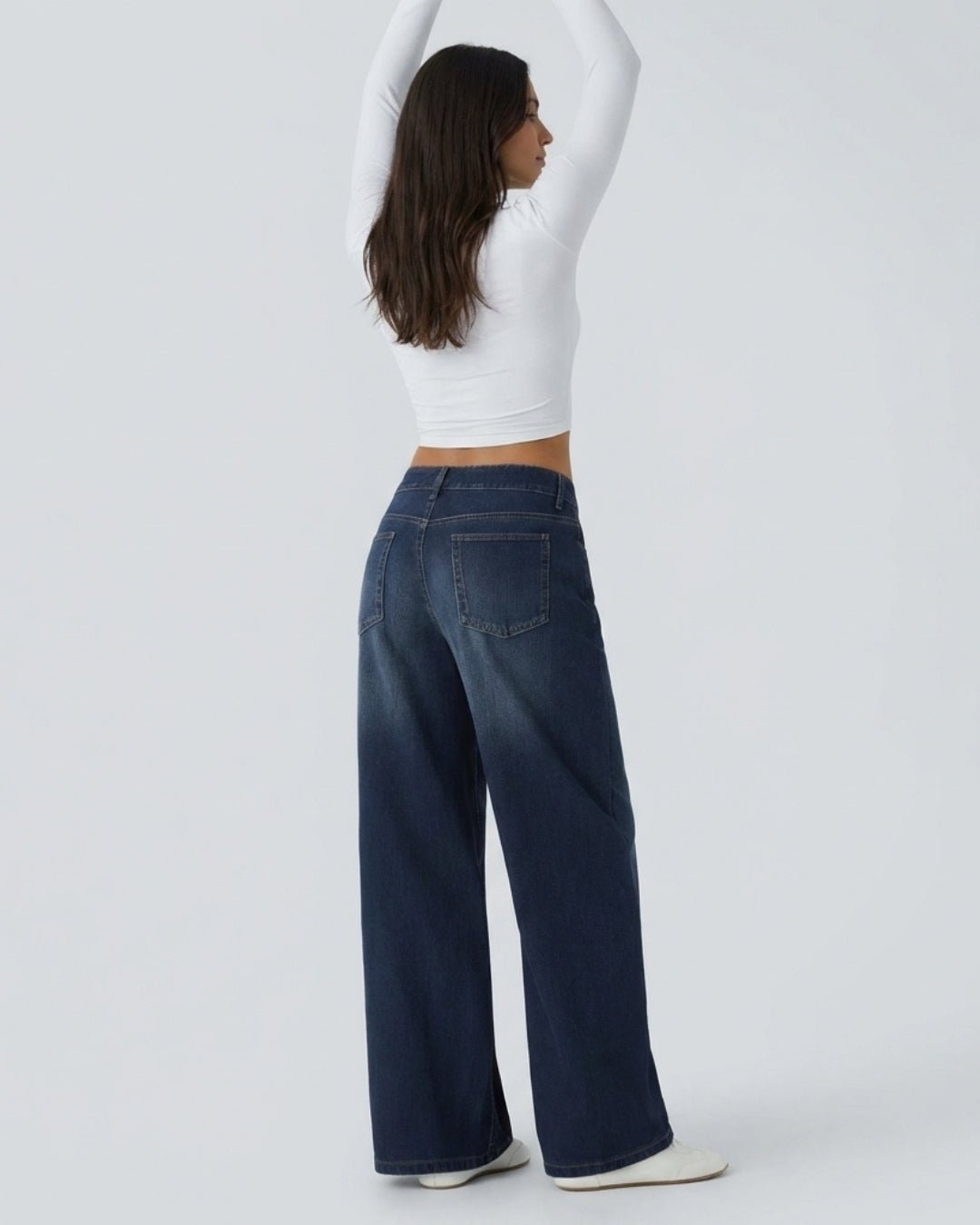 Jeans Urbanos Azul Oscuro
