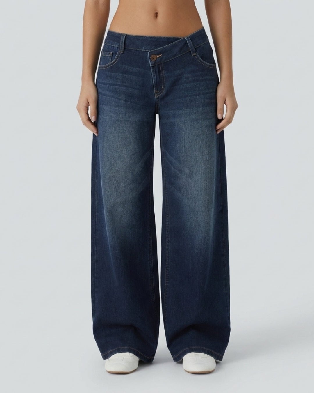 Jeans Urbanos Azul Oscuro