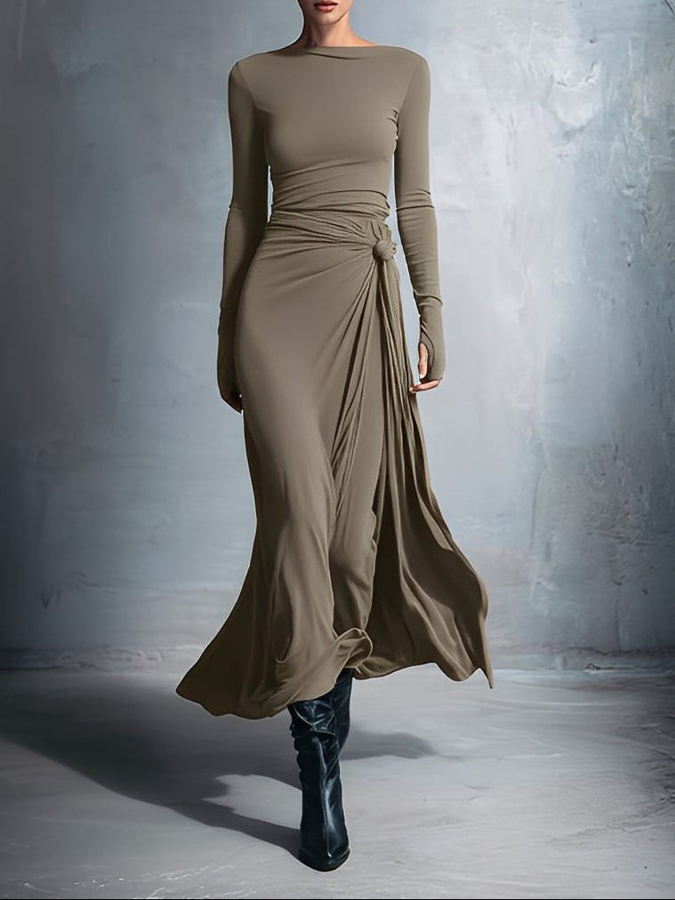 MAIA | Vestido Maxi Elegante y Fluido